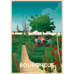 Poster DOZ - Urban Community of La Rochelle - Bourgneuf