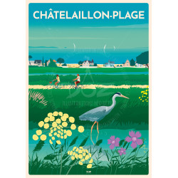 Affiche DOZ - Agglomération de La Rochelle - Châtelaillon-Plage