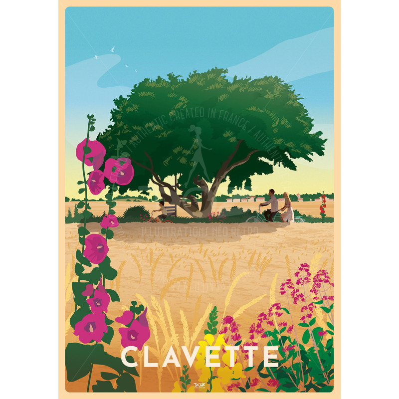 Affiche DOZ - Agglomération de La Rochelle - Clavette Affiche DOZ - Agglomération de La Rochelle - Clavette