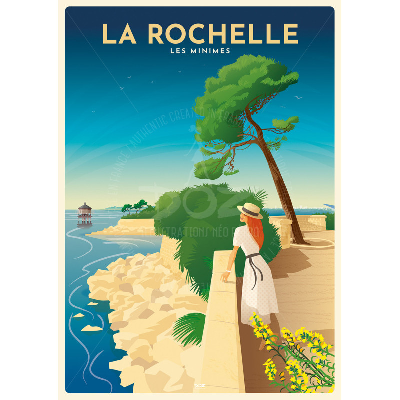Affiche DOZ - Agglomération de La Rochelle - La Rochelle Les Minimes Affiche DOZ - Agglomération de La Rochelle - La Rochelle Les Minimes