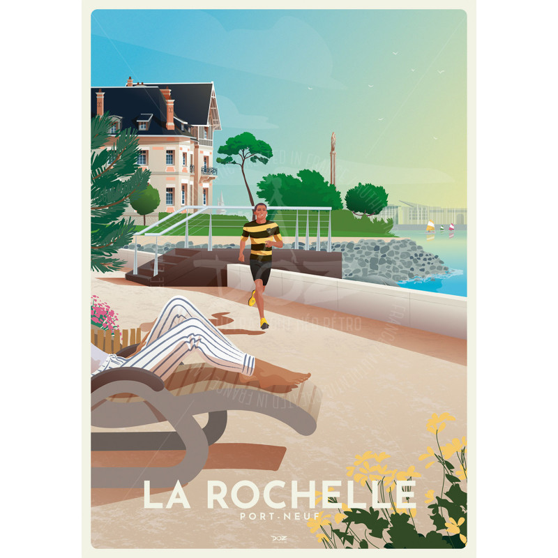 Poster DOZ - Urban Community of La Rochelle - La Rochelle Port-Neuf Poster DOZ - Urban Community of La Rochelle - La Rochelle Port-Neuf