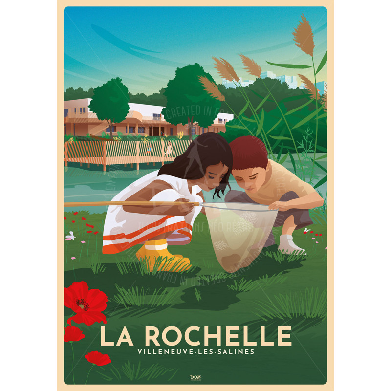 Poster DOZ - Urban Community of La Rochelle - La Rochelle Villeneuve-les-Salines Poster DOZ - Urban Community of La Rochelle - La Rochelle Villeneuve-les-Salines