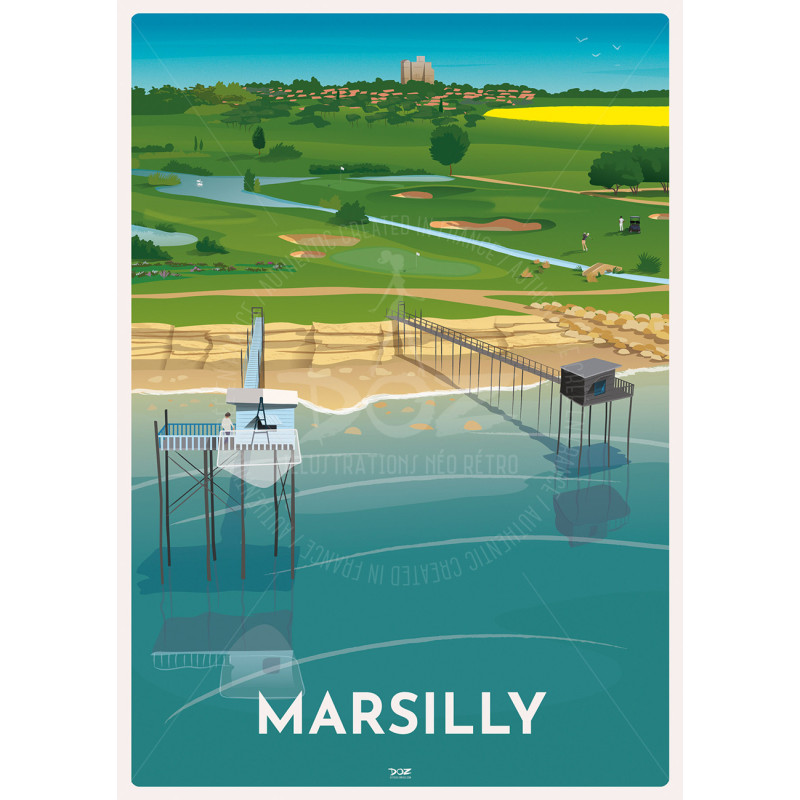 Poster DOZ - Urban Community of La Rochelle - Marsilly Poster DOZ - Urban Community of La Rochelle - Marsilly