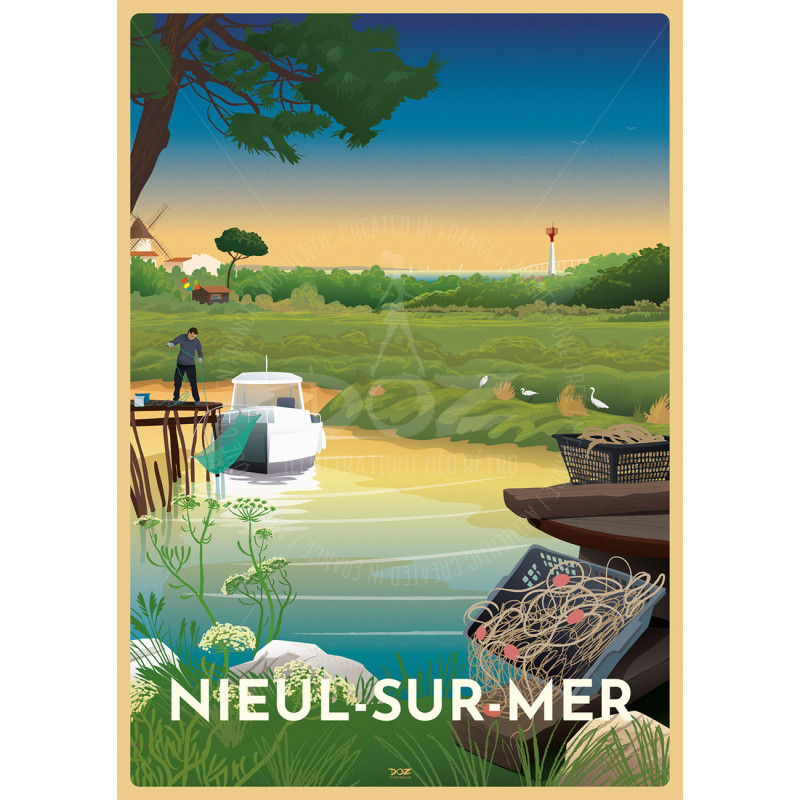 Poster DOZ - Urban Community of La Rochelle - Nieul-sur-Mer Poster DOZ - Urban Community of La Rochelle - Nieul-sur-Mer