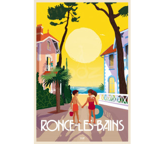 Affiche DOZ Ronce-les-Bains Royan Charente-Maritime