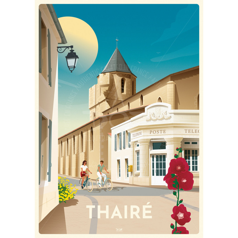 Poster DOZ - Urban Community of La Rochelle - Thairé Poster DOZ - Urban Community of La Rochelle - Thairé