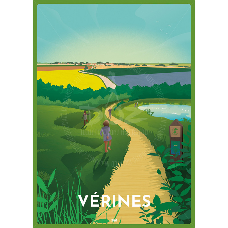 Poster DOZ - Urban Community of La Rochelle - Vérines Poster DOZ - Urban Community of La Rochelle - Vérines