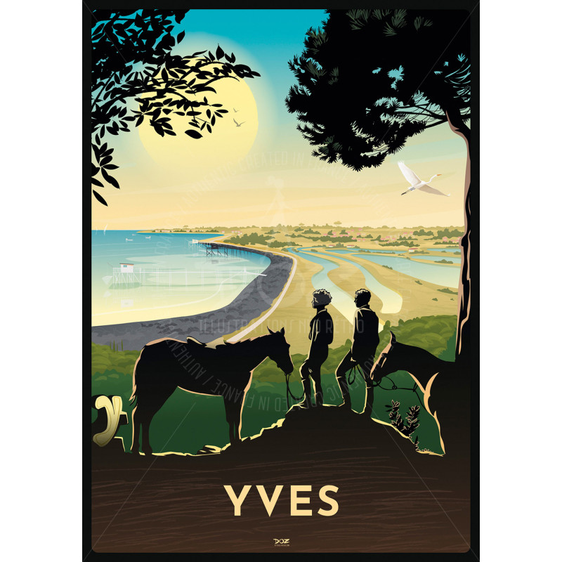 Poster DOZ - Urban Community of La Rochelle - Yves Poster DOZ - Urban Community of La Rochelle - Yves