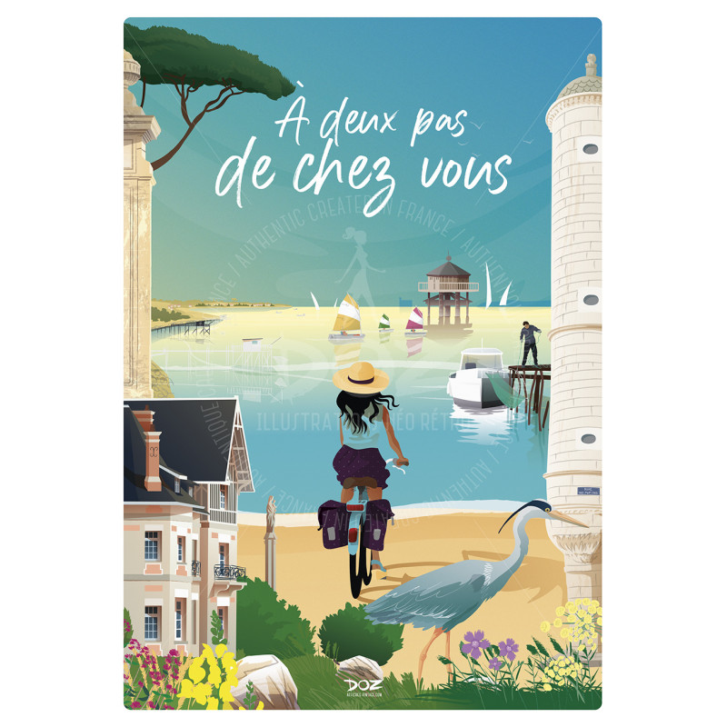 DOZ - Urban Community of La Rochelle - Exhibition poster DOZ - Urban Community of La Rochelle - Exhibition poster