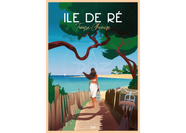 Affiche DOZ ILE DE RÉ Trousse Chemise