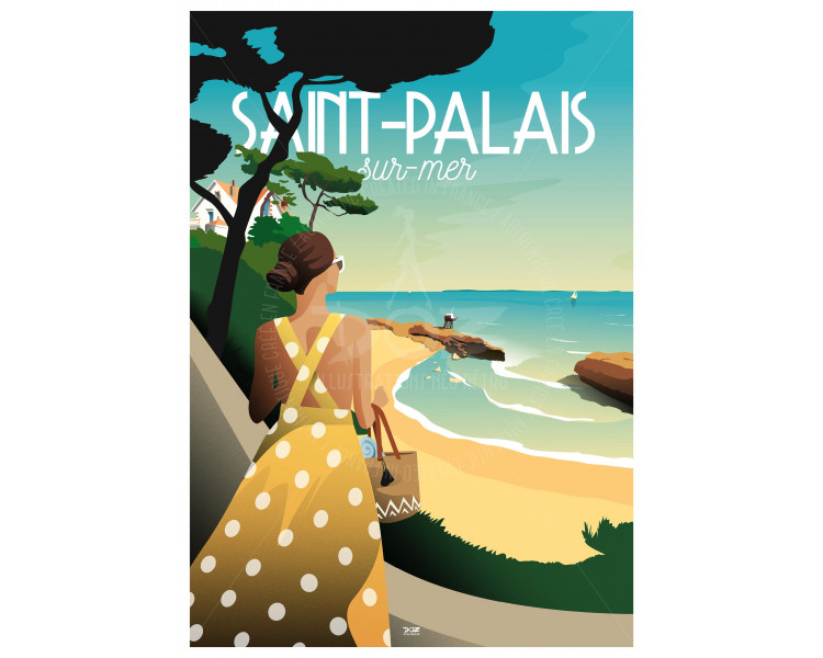 Affiche DOZ Saint-Palais-sur-Mer le Platin Affiche DOZ Saint-Palais-sur-Mer le Platin