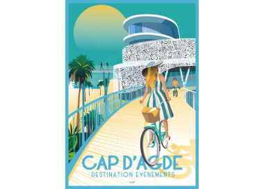 Affiche DOZ Cap d'Agde palais des congrès Casino
