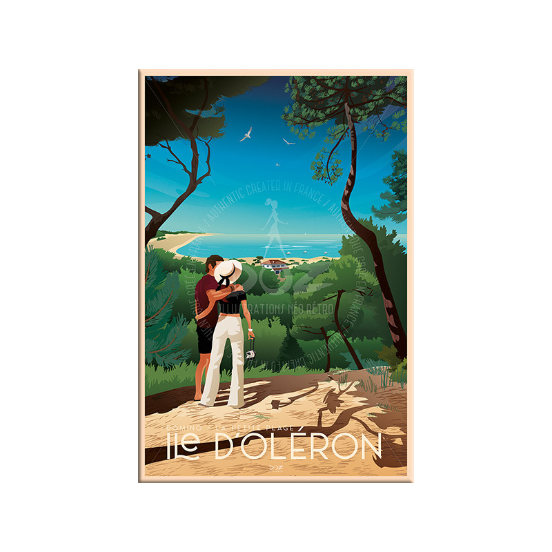 Magnet - Brittany - Van and lighthouse