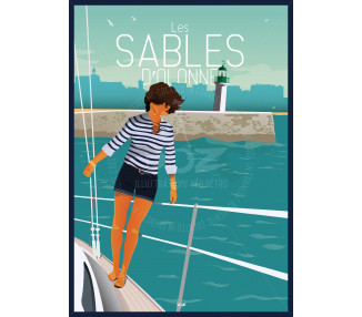 Affiche Les Sables d'Olonne