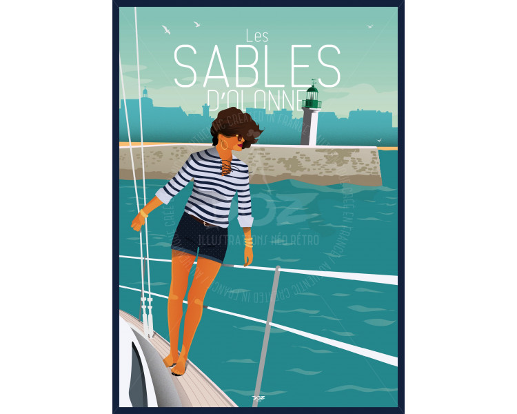 Affiche Les Sables d'Olonne
