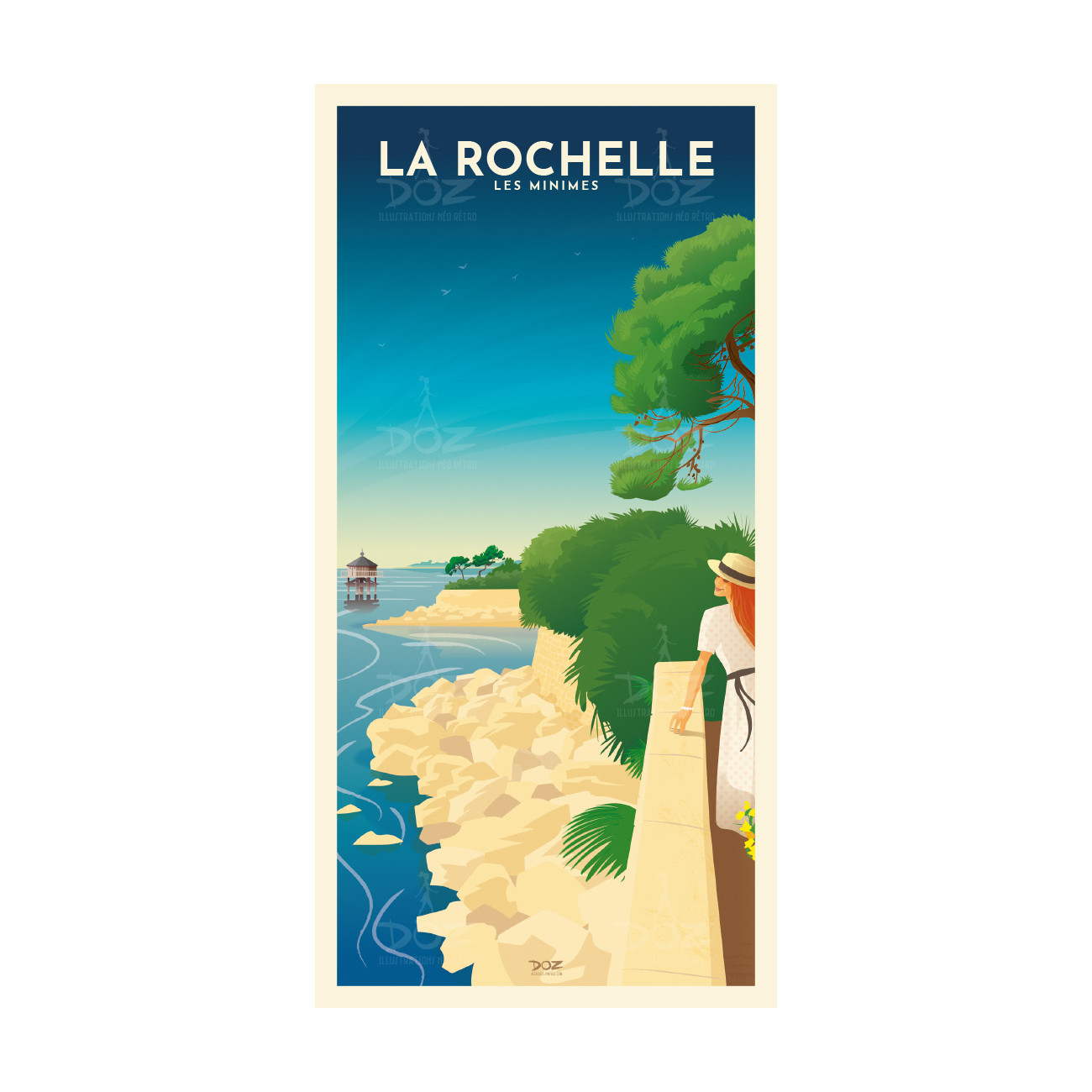 Carte Postale DOZ - La Rochelle Les Minimes Carte Postale DOZ - La Rochelle Les Minimes
