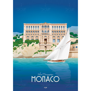 Affiche DOZ - Monaco - Musée Océanographique