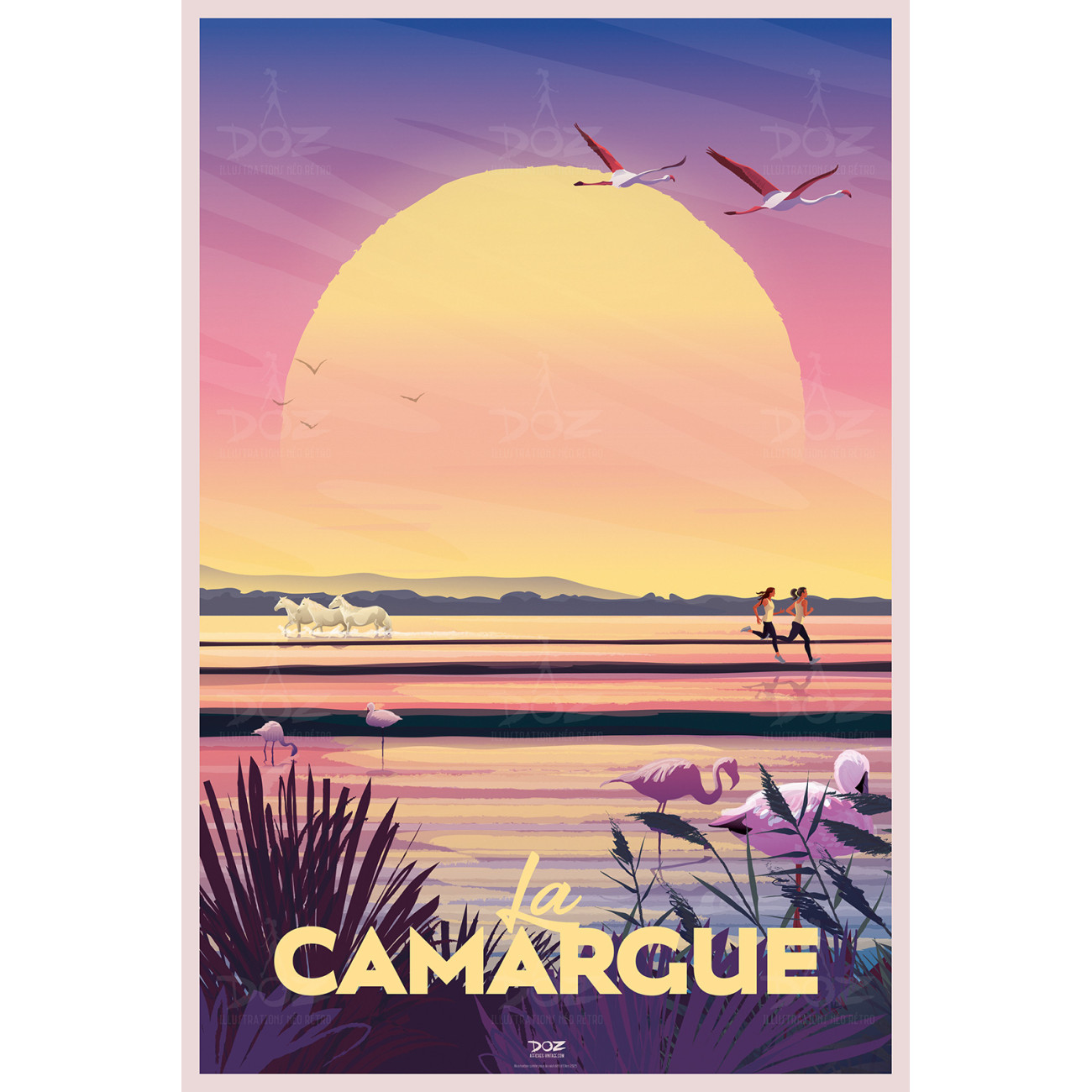 DOZ Poster - La Camargue DOZ Poster - La Camargue