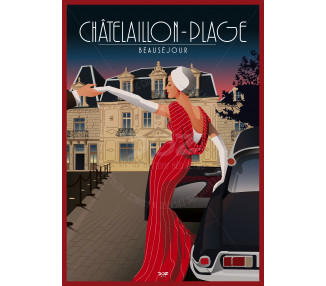 Affiche DOZ Châtelaillon-Plage - Beauséjour