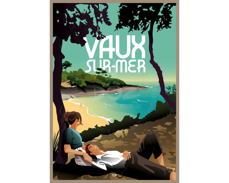 Poster DOZ Vaux sur-Mer Poster DOZ Vaux sur-Mer