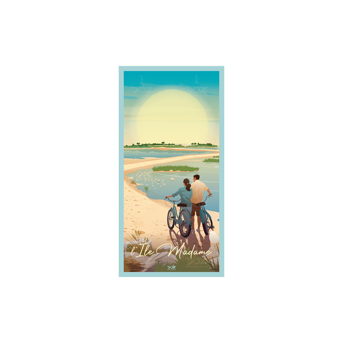 Carte Postale DOZ - Ile Madame Carte Postale DOZ - Ile Madame