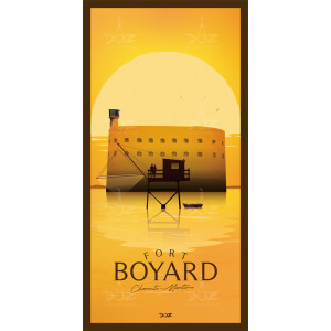 Carte Postale DOZ - Fort Boyard Carrelet