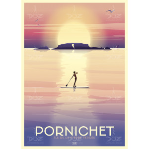 DOZ Poster - Pornichet - Pierced Stone Island