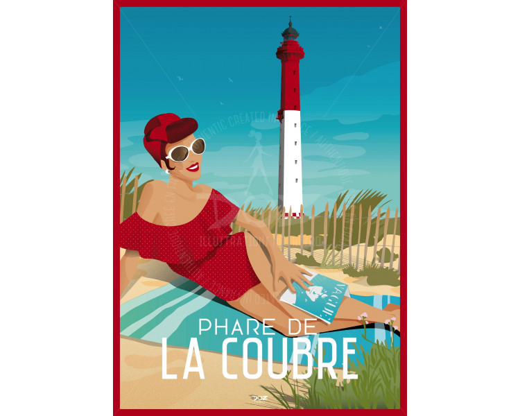 Poster DOZ Le Phare de La Coubre - bather