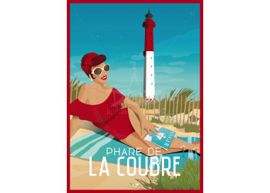 Poster DOZ Le Phare de La Coubre - bather