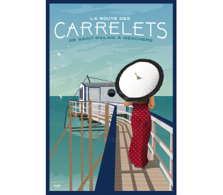POSTER DOZ The Route of the Carrelets