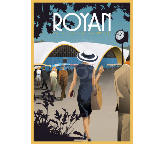 Affiche DOZ Royan - Le marché