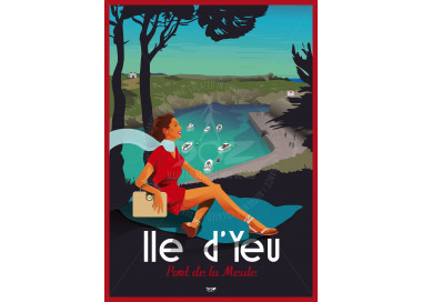 Poster DOZ Ile d'Yeu - Wearing the grinding wheel