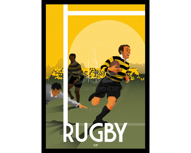 Affiche DOZ Rugby Affiche DOZ Rugby
