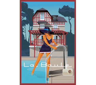 Affiche DOZ La Baule Les pins