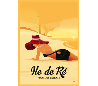 Affiche DOZ Ile de Ré - Le Phare