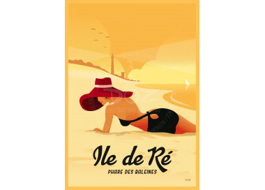 Affiche DOZ Ile de Ré - Le Phare