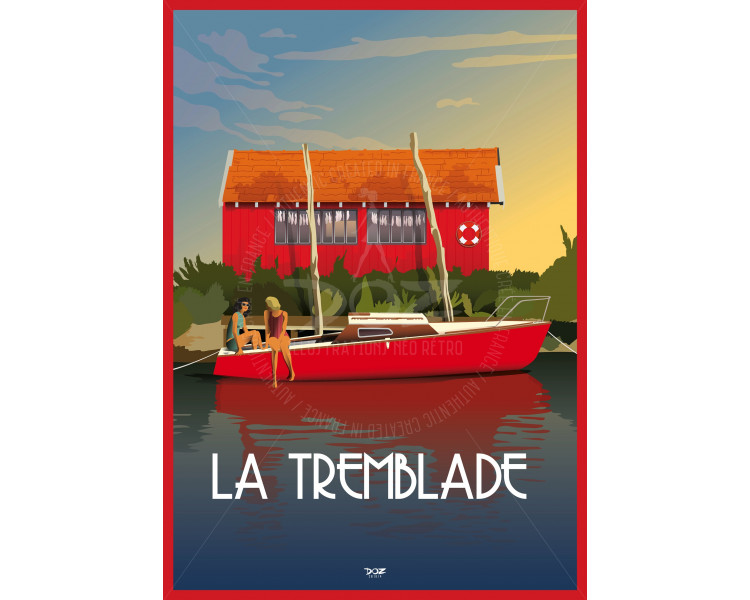 Poster DOZ La Tremblade N°1 Poster DOZ La Tremblade N°1