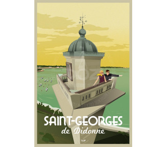 Affiche DOZ Saint Georges De Didonne - Le phare