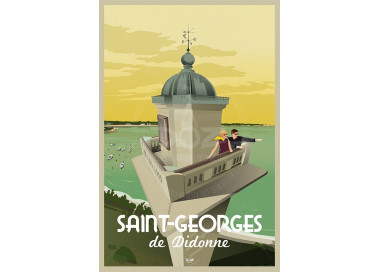 Poster DOZ Saint Georges De Didonne - The lighthouse