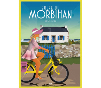 Affiche DOZ Le Golfe du Morbihan Solex
