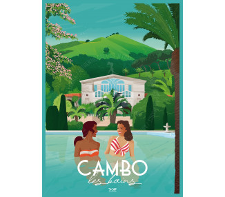 Affiche DOZ Cambo les Bains Thermes