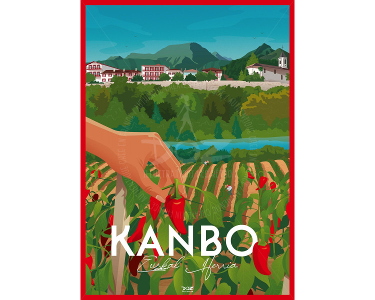 Affiche DOZ Cambo les Bains les piments