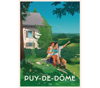 Affiche DOZ Auvergne Puy-de-Dôme