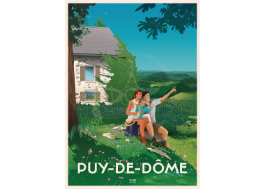 Affiche DOZ Auvergne Puy-de-Dôme