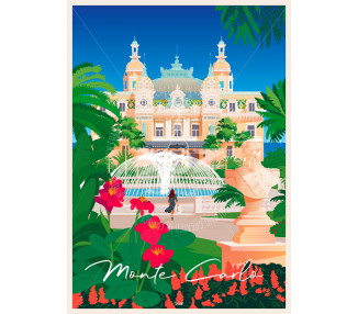 Affiche DOZ Monte-Carlo, Monaco