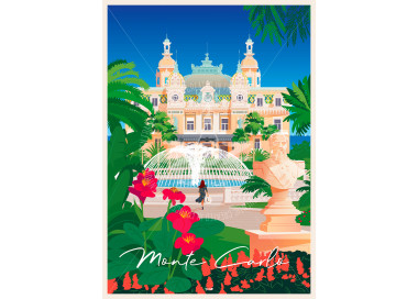 Poster DOZ Monte-Carlo, Monaco