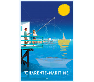 Affiche DOZ la Charente-Maritime - Littoral