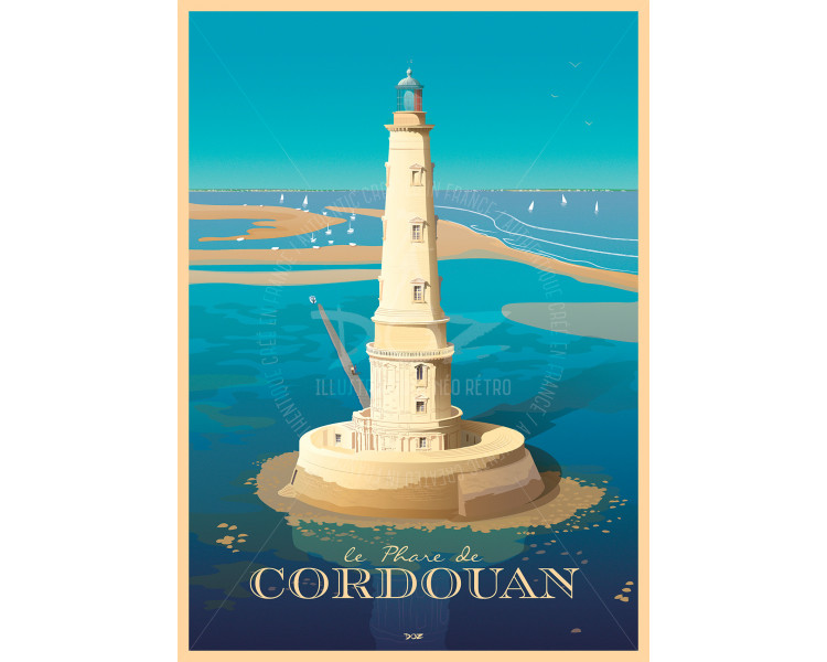 Poster DOZ Lighthouse of Cordouan 2022 Poster DOZ Lighthouse of Cordouan 2022