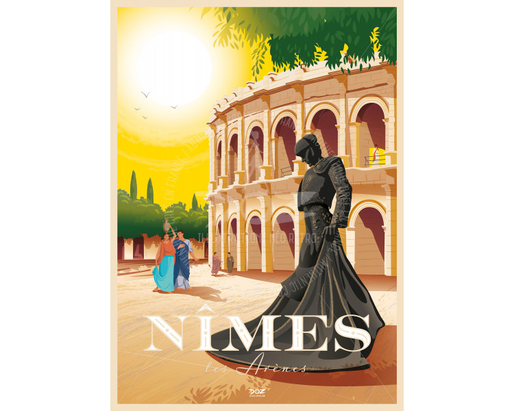 Affiche DOZ Nîmes - les Arènes