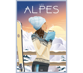 Affiche DOZ Les Alpes - After ski
